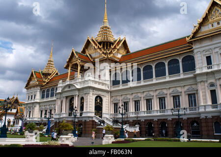 Chakri Maha Prasat Hall, Grand Palace, Bangkok, Thaïlande, Asie du Sud-Est, Asie Banque D'Images