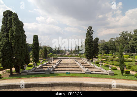 Sao Paulo, Brésil. 6 janvier 2016. Journée ensoleillée au Parque da Independencia (Parc de l'indépendance), Ipiranga, Sao Paulo, Brésil. Credit: Andre M. Chang/Alamy Live News Banque D'Images