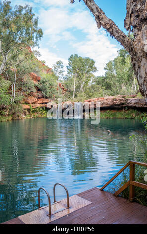 Nature piscine karajini national park Banque D'Images