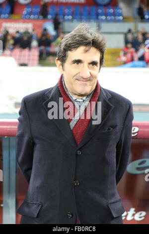 Naples, Italie. 06 Jan, 2016. Urbano Cairo au cours de match de football entre SSC Napoli et Torino au stade San Paolo de Naples, résultat final Napoli vs Torino 2-1. Credit : Salvatore Esposito/Pacific Press/Alamy Live News Banque D'Images