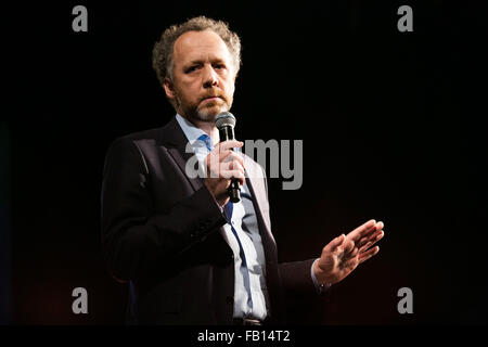 Jo Scheuer de l'PNUD live au Trianon dans le cadre de la voie de l'exposition de Paris. Banque D'Images