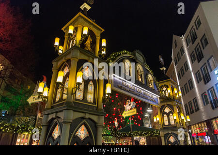 Marché de Noël, Cologne, Allemagne Banque D'Images