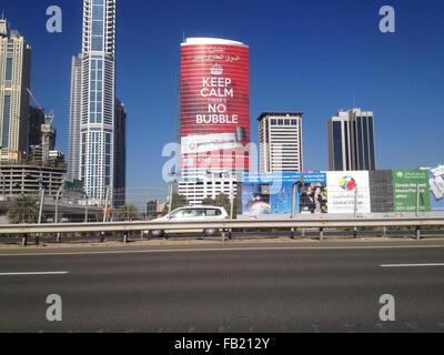 Restez calme pas de bulle Banque D'Images