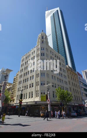 Le bâtiment Gledden, un immeuble de bureaux de style Art déco à Perth, Australie Banque D'Images