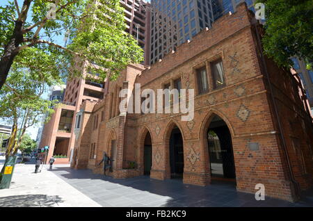 Le cloître, un condamné-bâtiment de l'époque coloniale construit à Perth, Australie Banque D'Images