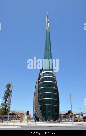 Le Clocher, un campanile en verre immobilier l'un des plus grands ensembles de changer la sonnerie des cloches dans le monde, Perth, Australie Banque D'Images