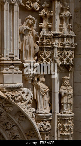 Tomar, Convento de Cristo (Christuskloster) Banque D'Images