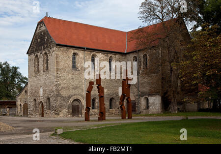 Halberstadt, Burchardikirche Banque D'Images