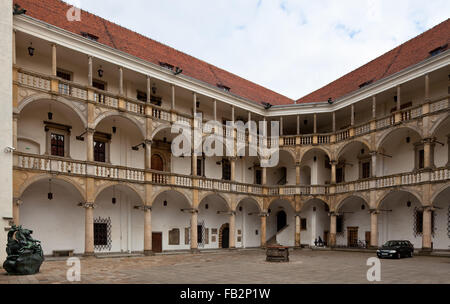 Brzeg Brieg, Schloß Banque D'Images