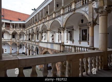Brzeg Brieg, Schloß Banque D'Images