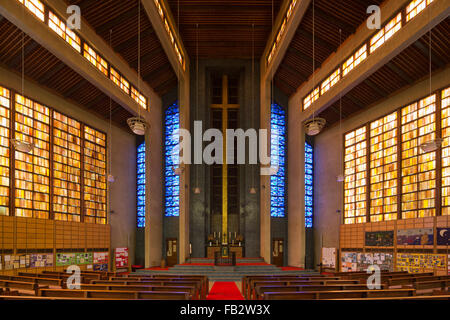 Berlin, Gustav-Adolf-Kirche, von Otto Bartning erbaut 1932-1934 Banque D'Images