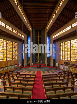 Berlin, Gustav-Adolf-Kirche, von Otto Bartning erbaut 1932-1934 Banque D'Images