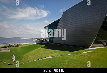 La plage de Vik,Spa de Jose Ignacio. L'Uruguay Banque D'Images