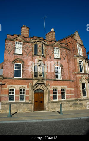 Presbytère de la cathédrale Sainte Marie, Norfolk Street, Sheffield, South Yorkshire, Royaume-Uni, Europe Banque D'Images