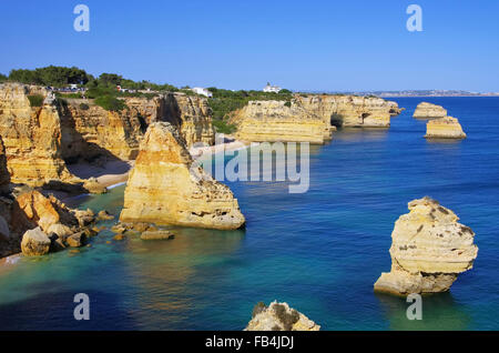 Algarve - Algarve Strand Marinha Marinha plage 28 Banque D'Images