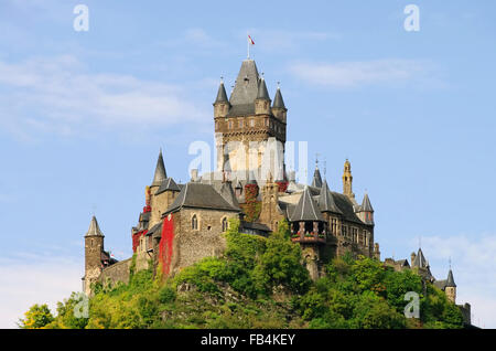 Reichsburg Cochem - château de Cochem 02 Banque D'Images