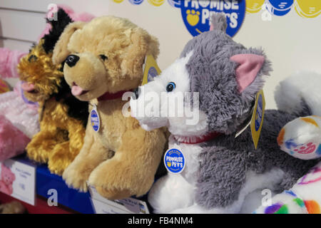 Build-A-Bear Workshop, magasin, NYC Banque D'Images