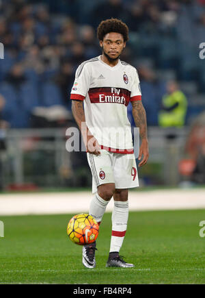 Rome, Italie. 09Th Jan, 2016. Au cours de la Serie A italienne football match A.S. Roma vs A.C. Milan au Stade olympique de Rome, le janvier 09, 2016 Credit : Silvia Lore'/Alamy Live News Banque D'Images