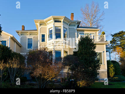 Fairholme Manor, un lieu historique bed and breakfast inn dans le quartier de Rockland de Victoria, BC, Canada Banque D'Images