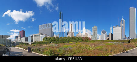 Le lac Michigan, Chicago, Illinois, États-Unis d'Amérique, USA Banque D'Images