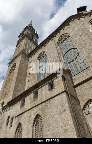 Église des franciscains (Jesuitenkirche) situé à Salzbourg, Autriche Banque D'Images