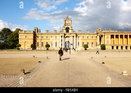 Le Palais de Blenheim, Woodstock, Royaume-Uni Banque D'Images