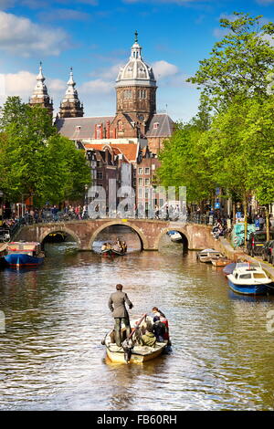 Amsterdam, Église Saint Nicolas - Hollande, Pays-Bas Banque D'Images