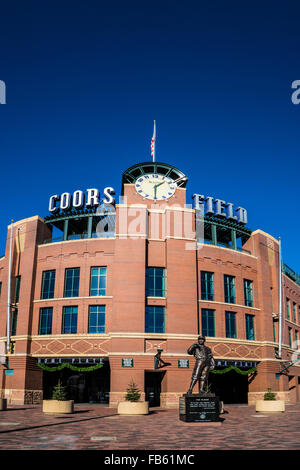 Stade de baseball Coors Field à Denver au Colorado Banque D'Images