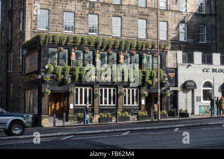 Theatre Royal Bar, Leith Walk, Édimbourg, Écosse. Banque D'Images