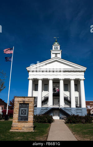 Orange County Courthouse, Paoli, Indiana, États-Unis d'Amérique Banque D'Images