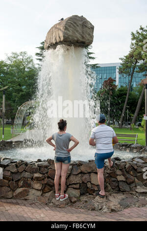 Georgien, Batumi, Zürich im Park des 6. Mai am Nuri-Geli-voir Banque D'Images