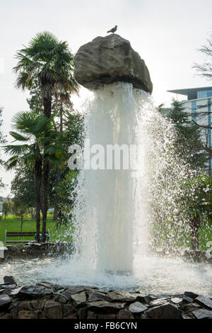 Georgien, Batumi, Zürich im Park des 6. Mai am Nuri-Geli-voir Banque D'Images