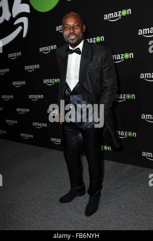 Los Angeles, CA. 10 janvier 2016. au niveau des arrivées pour Amazon's Golden Globe Célébration - 2, Stardust Ballroom au Beverly Hilton Hotel, Los Angeles, CA, 10 janvier 2016. Credit : Sara Cozolino/Everett Collection/Alamy Live News Banque D'Images
