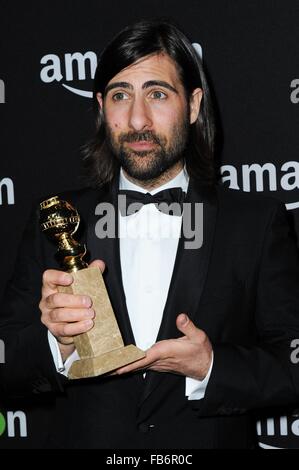 Los Angeles, CA. 10 janvier, 2016. Jason Schwartzman aux arrivées pour Amazon's Golden Globe Celebration, Stardust Ballroom au Beverly Hilton Hotel, Los Angeles, CA, 10 janvier 2016. Credit : Sara Cozolino/Everett Collection/Alamy Live News Banque D'Images