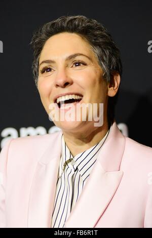 Los Angeles, CA. 10 janvier, 2016. Jill Soloway aux arrivées pour Amazon's Golden Globe Celebration, Stardust Ballroom au Beverly Hilton Hotel, Los Angeles, CA, 10 janvier 2016. Credit : Sara Cozolino/Everett Collection/Alamy Live News Banque D'Images