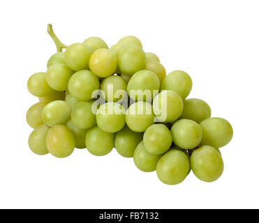 Bouquet de raisin blanc et de la tige Banque D'Images