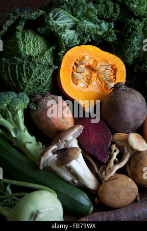 Full Frame shot of fresh vegetables Banque D'Images