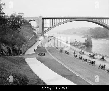 Le speedway, new york city, USA, vers 1905 Banque D'Images