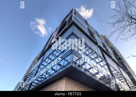 Bibliothèque de Hackney, Dalston bibliothèque moderne Banque D'Images