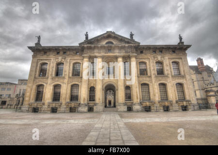 Clarendon Building, Université d'Oxford Banque D'Images