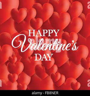 Happy Valentines Day Background Illustration de Vecteur