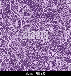 Modèle sans couture dentelle vecteur Illustration de Vecteur