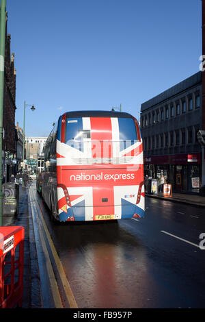 National Express Coach Banque D'Images