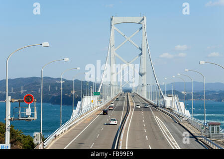 Onaruto Bridge, préfecture de Hyogo, Japon Banque D'Images