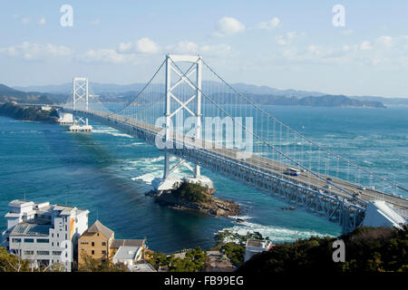 Onaruto Bridge, préfecture de Hyogo, Japon Banque D'Images