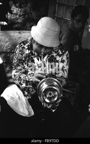 Dizzy Gillespie - 26/08/1973 - France / Var (Département) / Chateauvallon - Dizzy Gillespie - Dizzy Gillespie ; - au Festival Chateauvallon - ; France ; - 1973 ; - Philippe Gras / Le Pictorium Banque D'Images