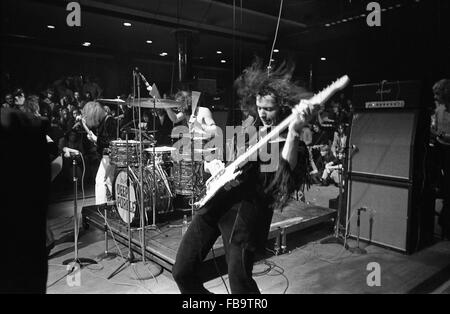 Deep Purple Groupe - 1970 - France / Ile-de-France (région) / Paris - Groupe Deep Purple en concert à Paris, 1970 - Philippe Gras / Le Pictorium Banque D'Images