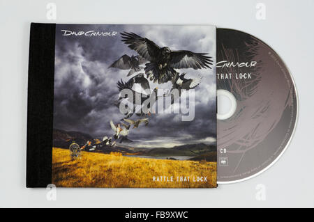 Dave Gilmour hochet qui Lock, CD. Banque D'Images