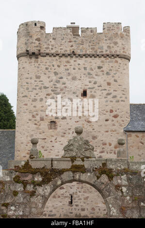 Château du tambour, près de Drumoak, Aberdeenshire, Ecosse. Banque D'Images