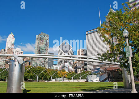 Le lac Michigan, Chicago, Illinois, États-Unis d'Amérique, USA Banque D'Images